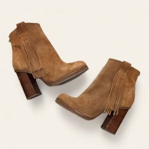 Fringe Tassel Ankle Boots